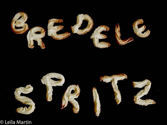 recette des bredele Spritz