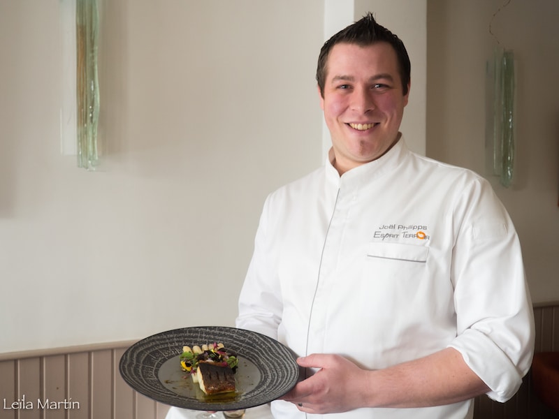 Portrait de Joël Philipps, restaurant Esprit Terroir, Strasbourg