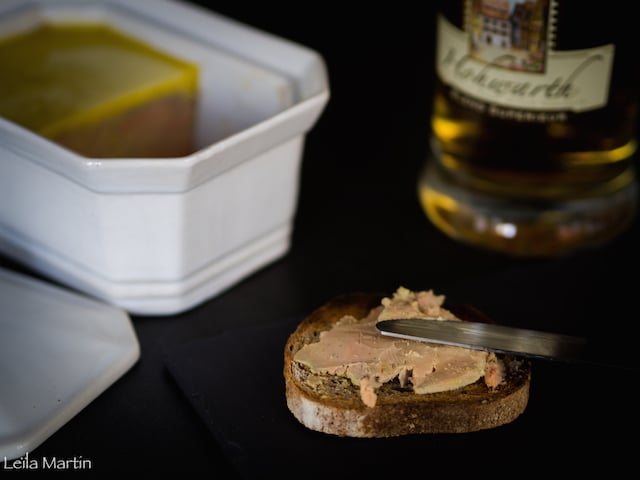 recette de foie gras Feyel mi-cuit en terrine mariné au whisky alsacien et à la vanille