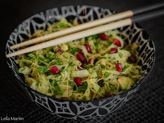une idée de salade detox pour profiter des bienfaits de la choucroute crue sur la santé