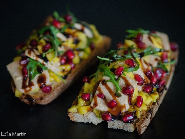 Une recette de tartine de foie gras festive et gourmande pour la Saint-Valentin