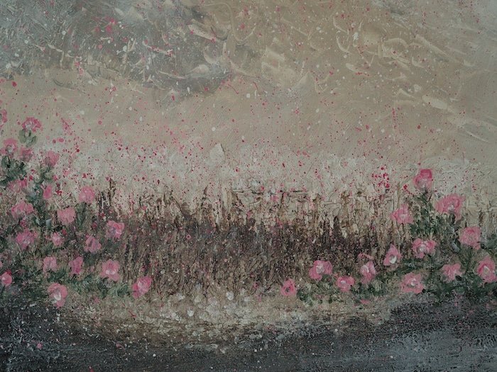 photo d'une toile de Francesca Gariti