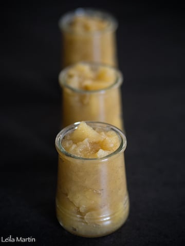 recette de la compote de pommes