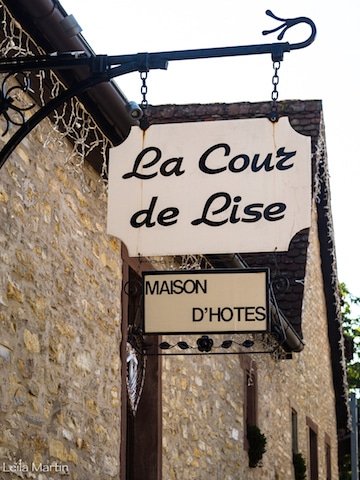 photo de l'enseigne de la cour de lise à Willgottheim