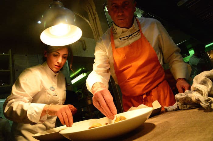 dressage de mon entrée avec le chef Pascal