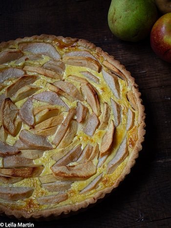 Recette de tarte alsacienne aux pommes et aux poires