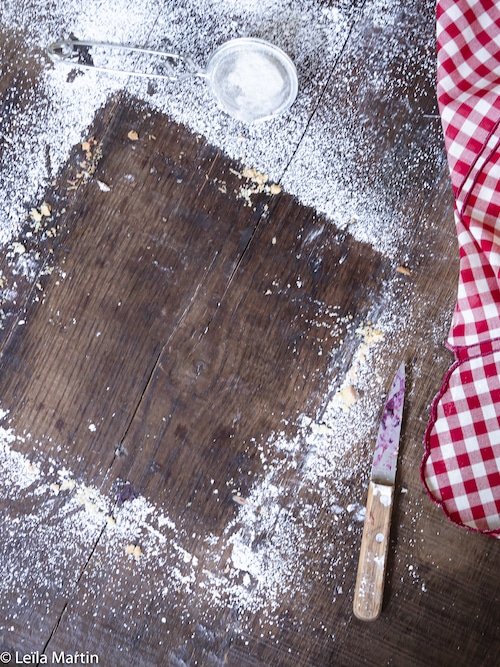 recette de tarte streusel aux fruits rouges (avec la pâte sucrée de Pierre Hermé)