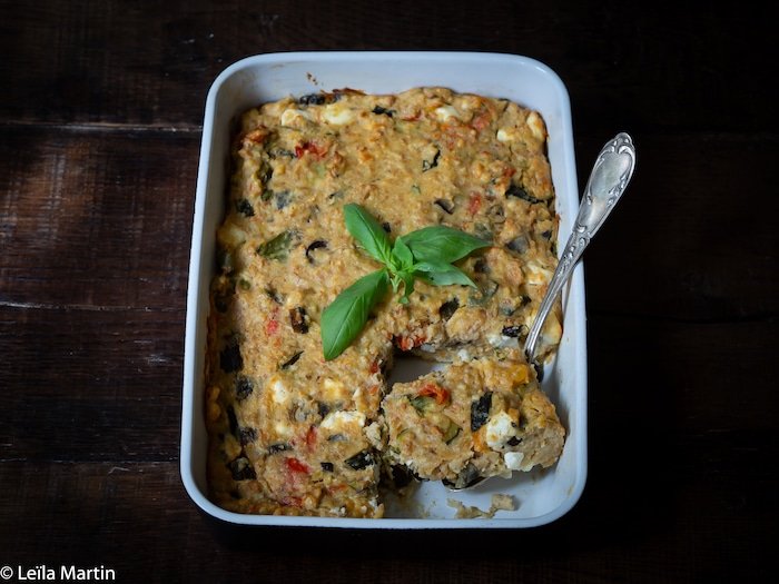 Recette de bettelmann salé à la ratatouille et au munster blanc