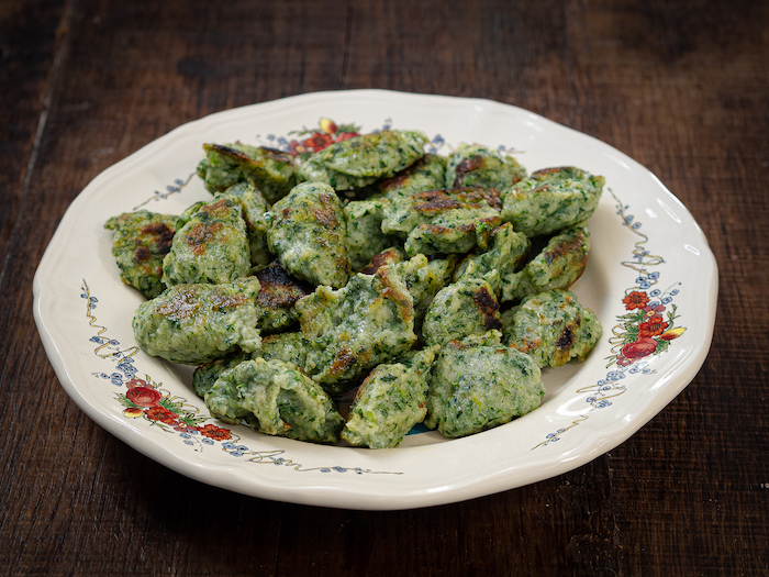 Recette de Knepfle d'épinards